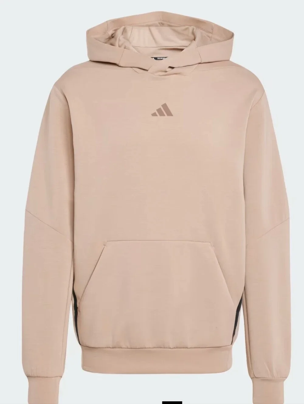 adidas D4T Stretch Hoodie ~ Chalky Brown JX0675 | Men's: L *NWT